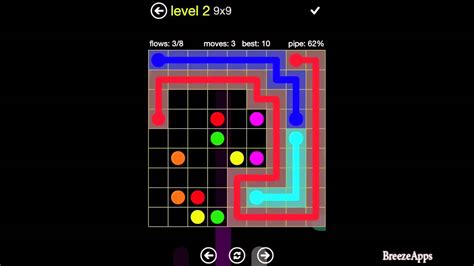 flow free 9x9 level 2|Flow Free Walkthrough .
